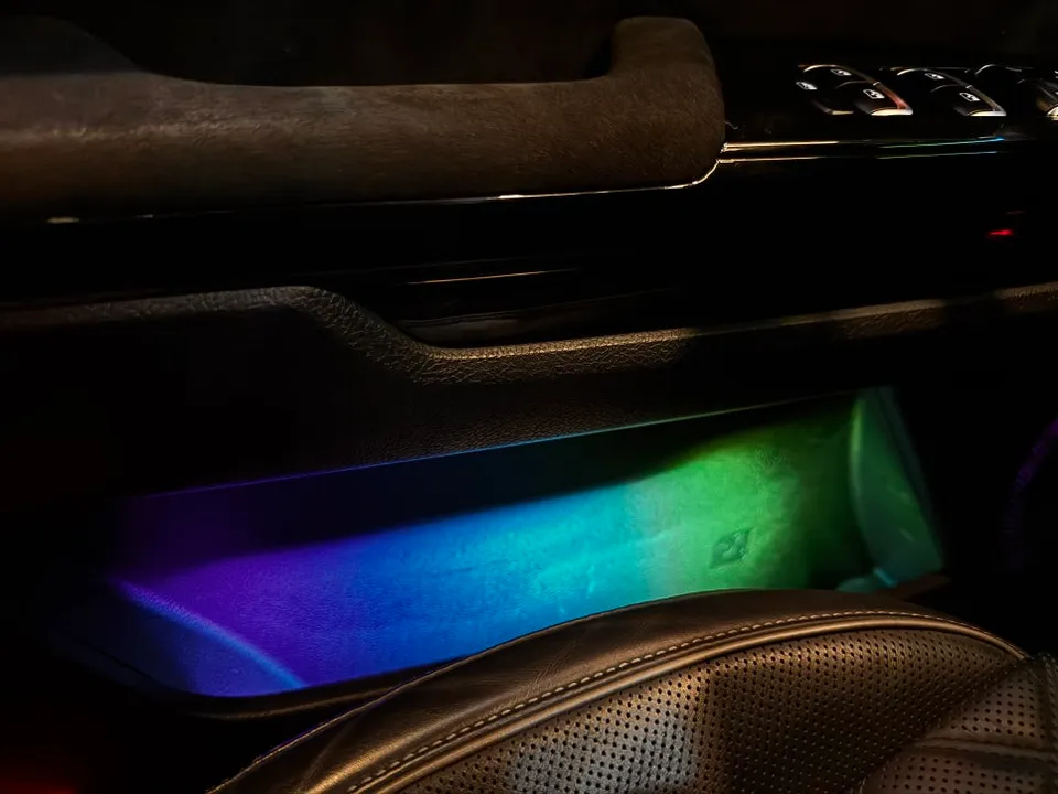 Kia Mohave ambient lighting - Kia Mohave Ambient Lighting Review — Before & After photo 6