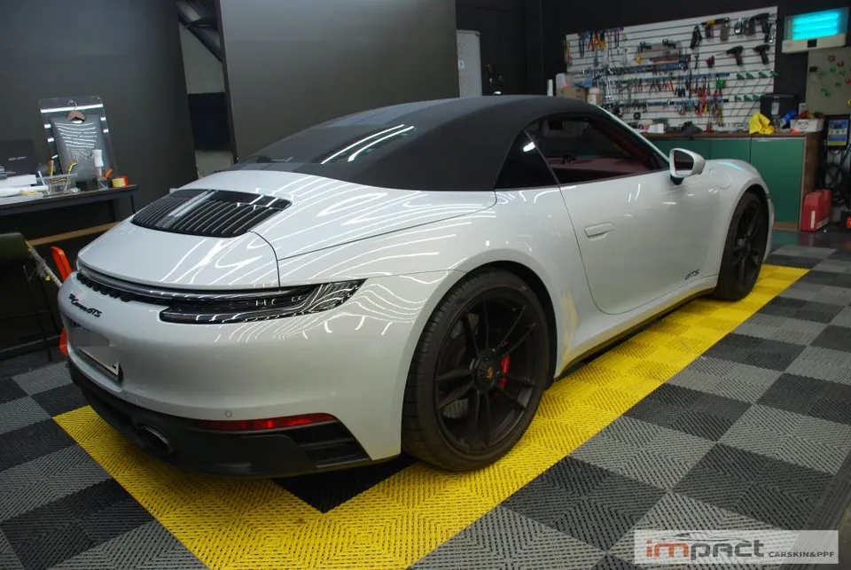 ポルシェ 911 カレラ PPF施工事例|費用目安・仕上がり 施工写真 3-1