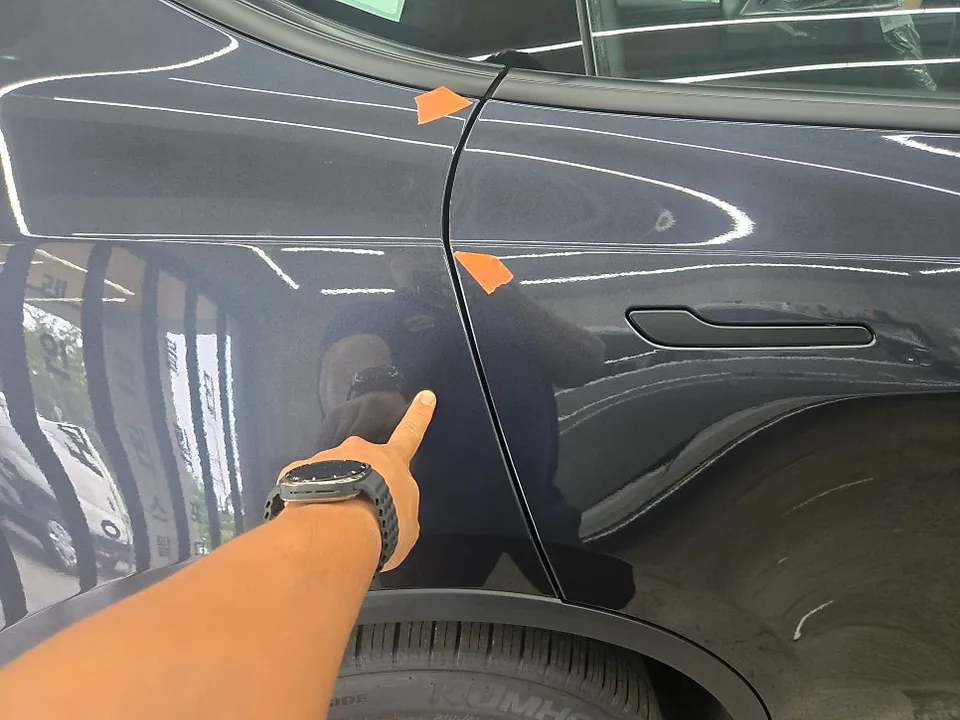 Tesla Model Y PPF施工事例|費用目安と仕上がり 施工写真 3-3