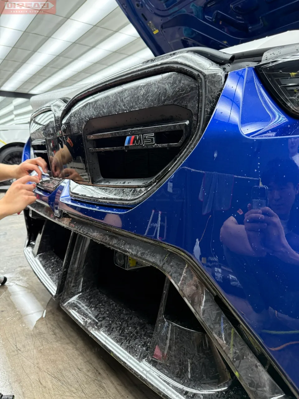 BMW M5 PPF施工事例｜費用目安と仕上がり 施工写真 1-3