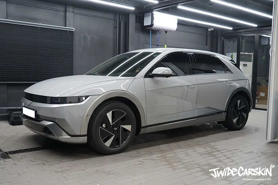 Hyundai IONIQ 5のPPF施工事例 施工写真 2