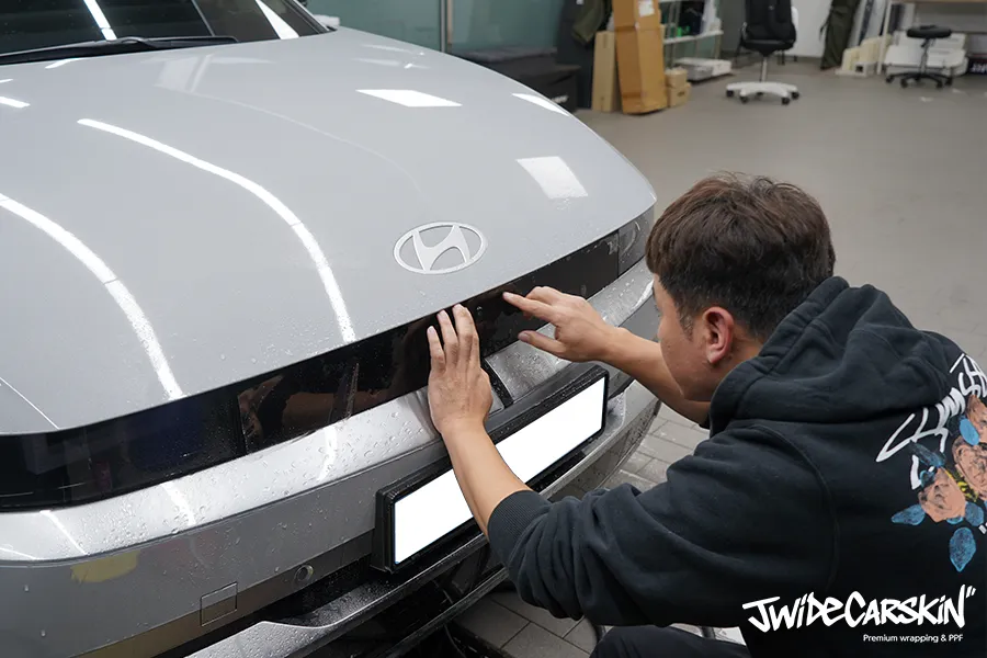 Hyundai IONIQ 5のPPF施工事例 施工写真 3