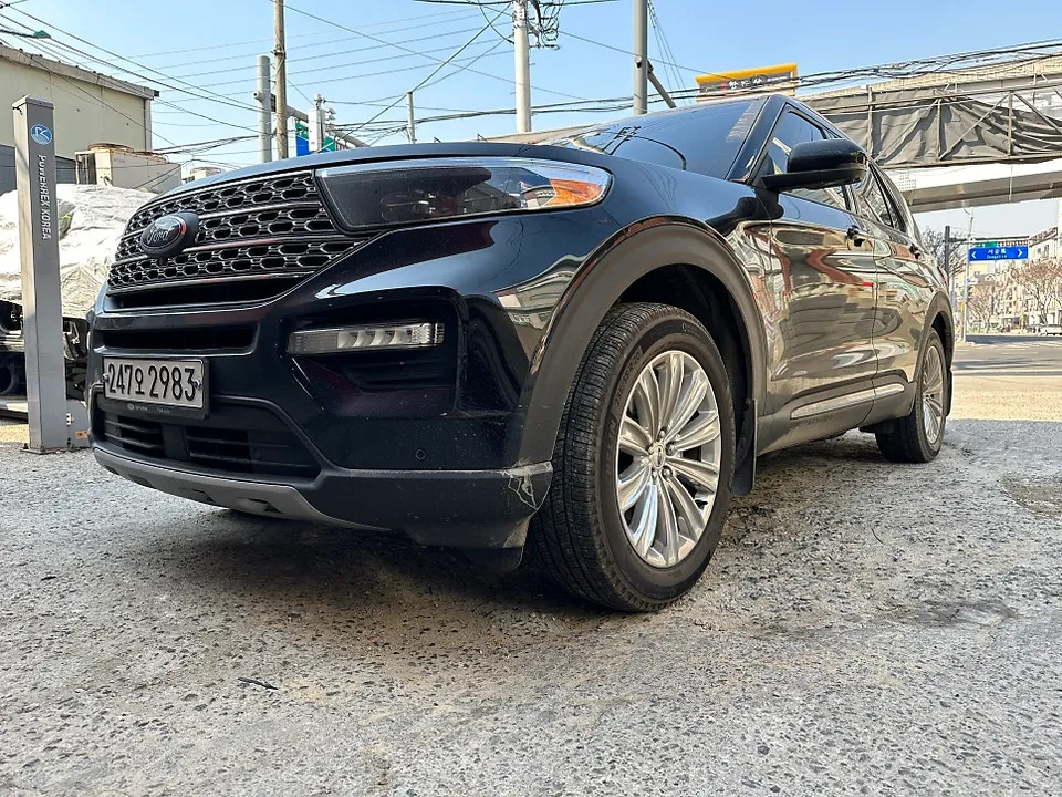 Fordのホイールリペア・塗装事例 施工写真 2