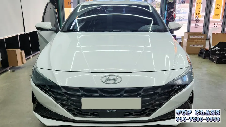 Hyundai Elantra CN7 Android Head Unit Review Before
