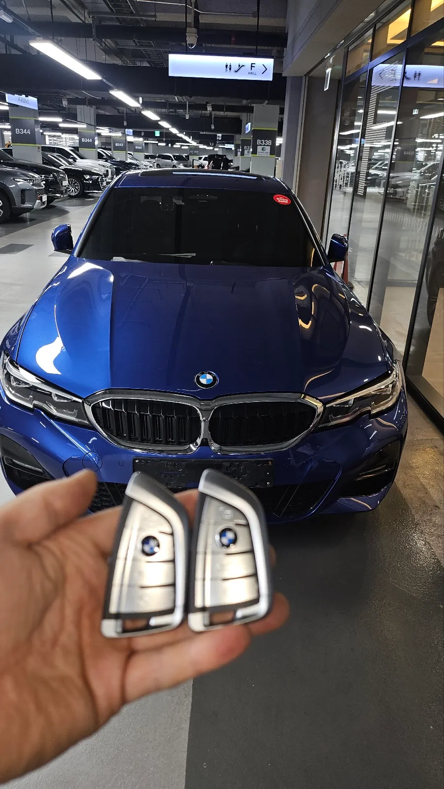 BMW 3 Series G20 oem options installation result