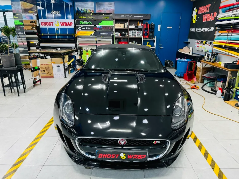 Jaguar F-Typeのカーラッピング事例｜費用目安・仕上がり 施工写真 2-2
