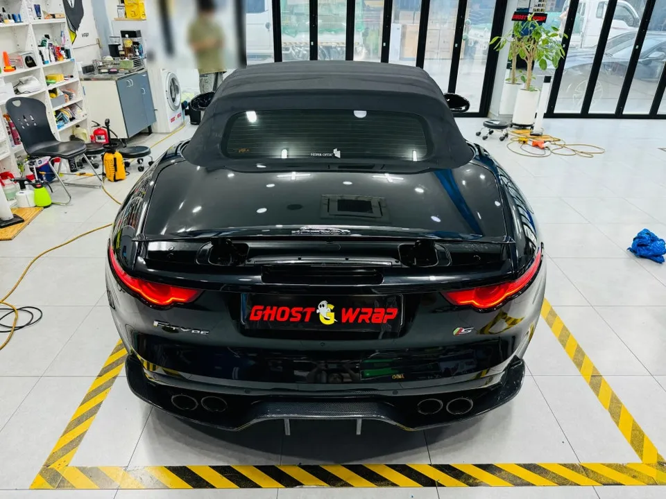 Jaguar F-Typeのカーラッピング事例｜費用目安・仕上がり 施工写真 3-2