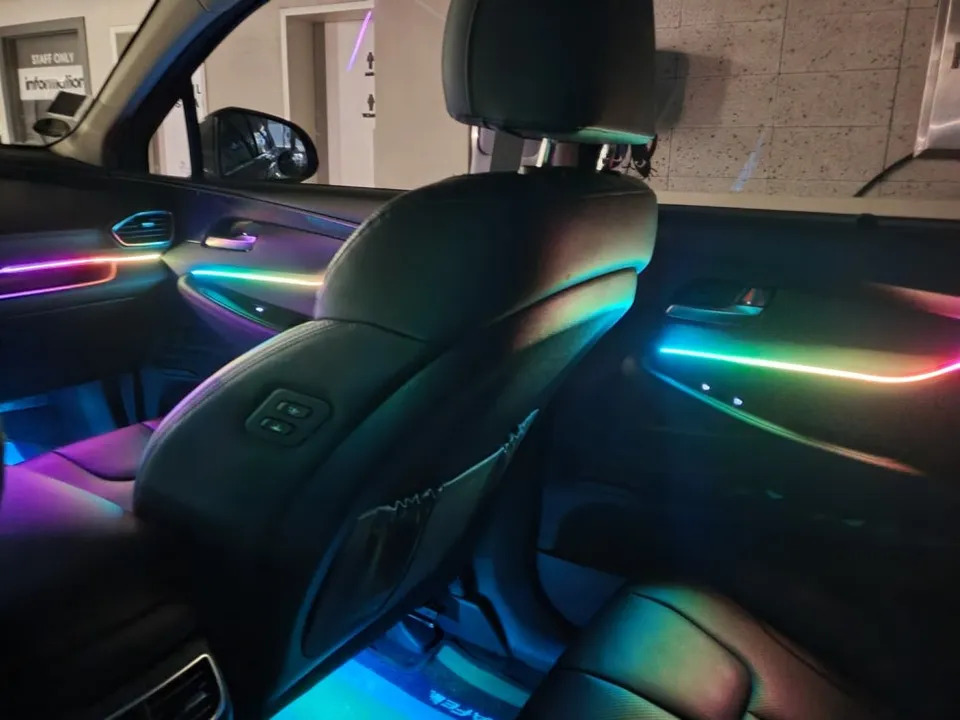 Hyundai Santa Fe TM ambient lighting - Hyundai Santa Fe TM Ambient Lighting Review — Cost & Results photo 5