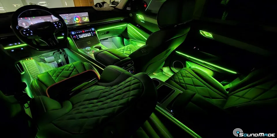 Genesis GV80 ambient lighting - Genesis GV80 Ambient Lighting Review — Cost & Results photo 3