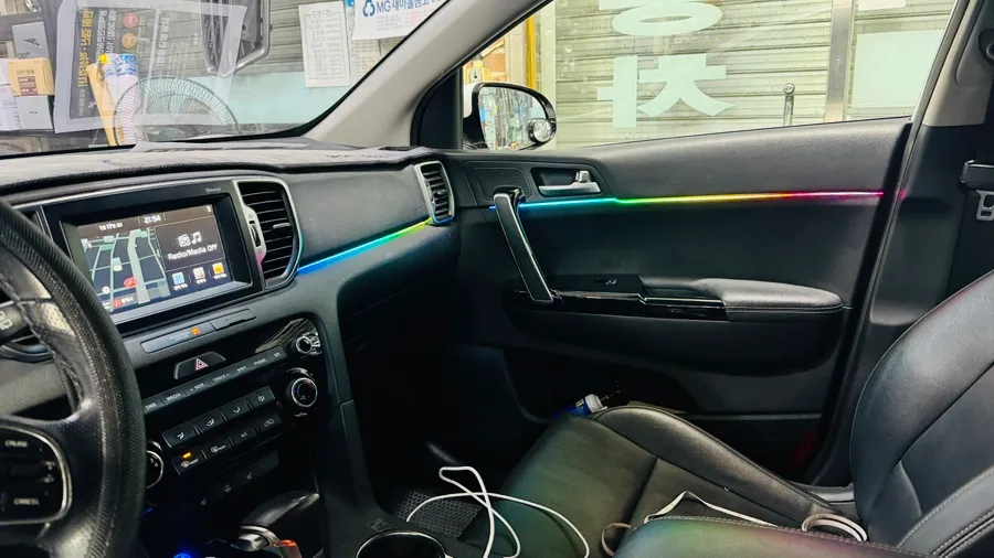 Kia Sportage QL ambient lighting - Kia Sportage QL Ambient Lighting Review: Cost & Upgrade photo 3