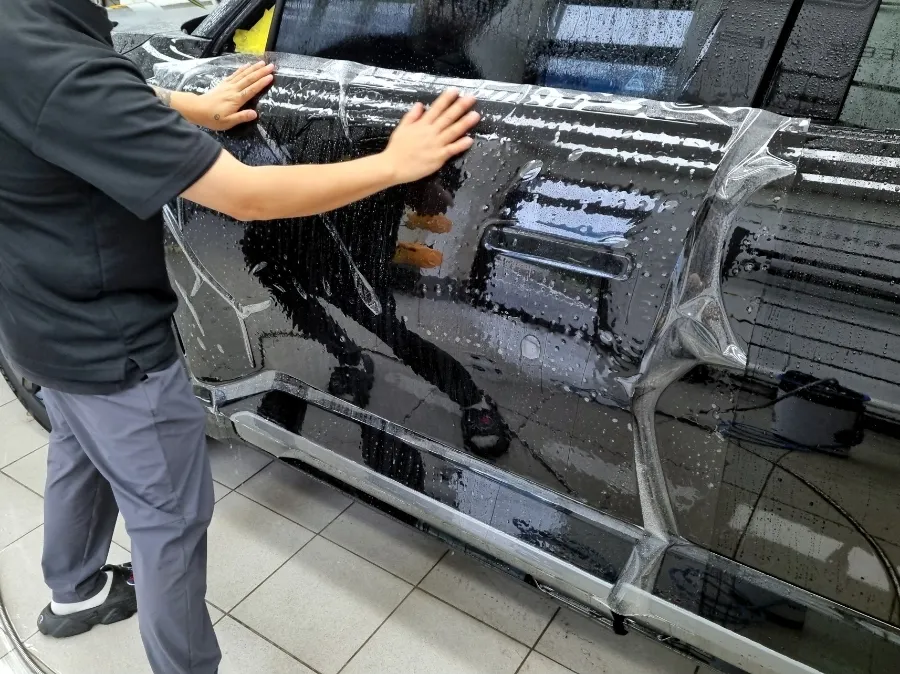 Kia EV9 PPF施工事例｜費用目安と仕上がり 施工写真 2-2