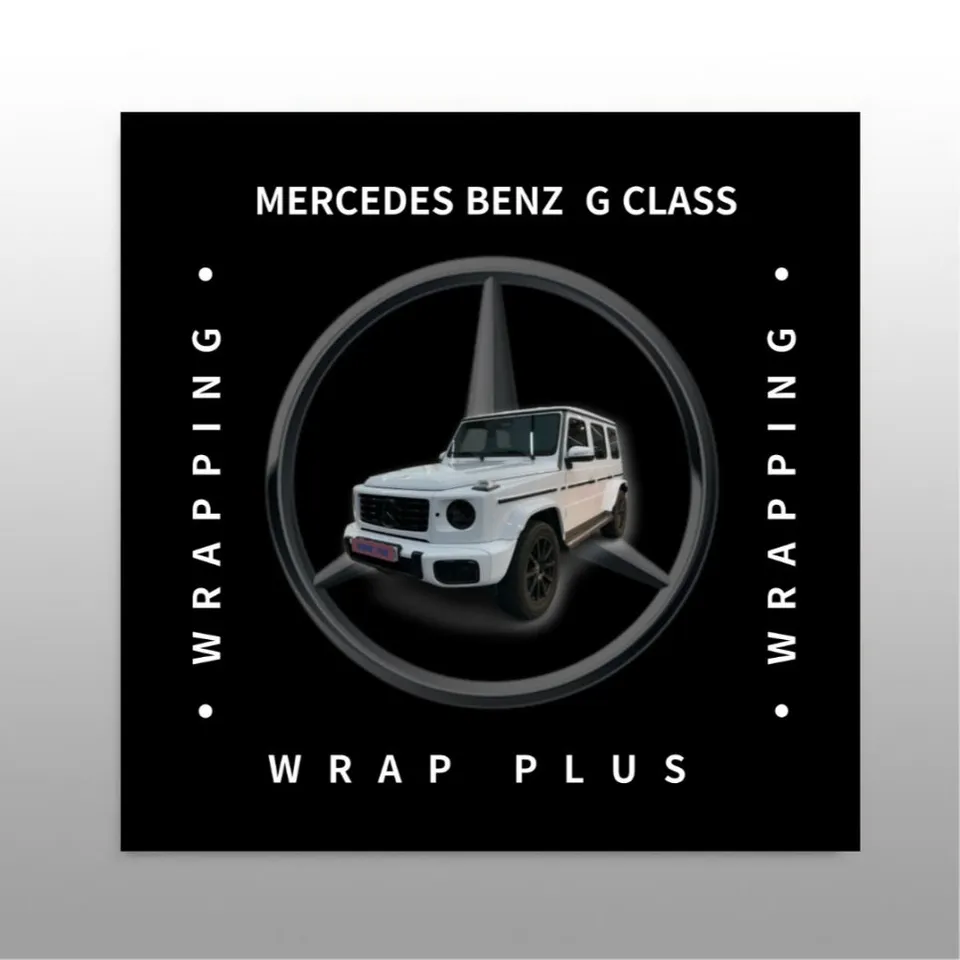 Mercedes-Benz G-Wagon vinyl wrap installation result
