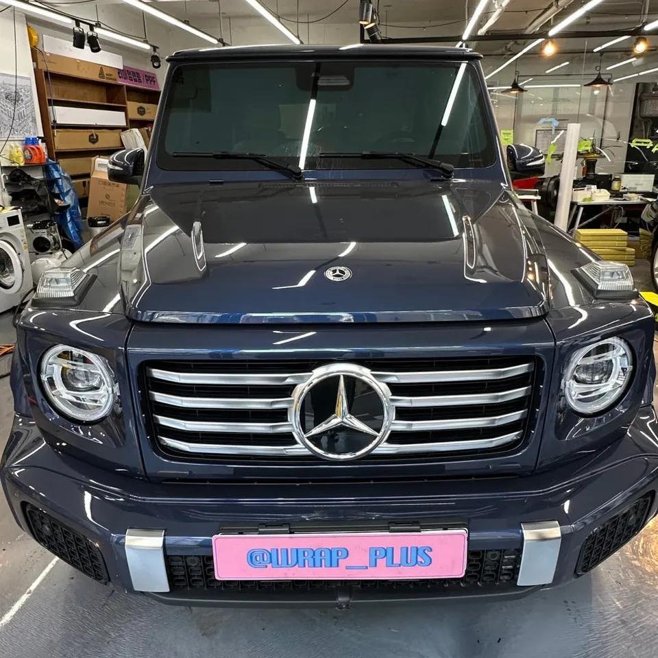 Mercedes-Benz G-Wagon vinyl wrap - Mercedes-Benz G-Wagon Vinyl Wrap Installation Review — Cost photo 3