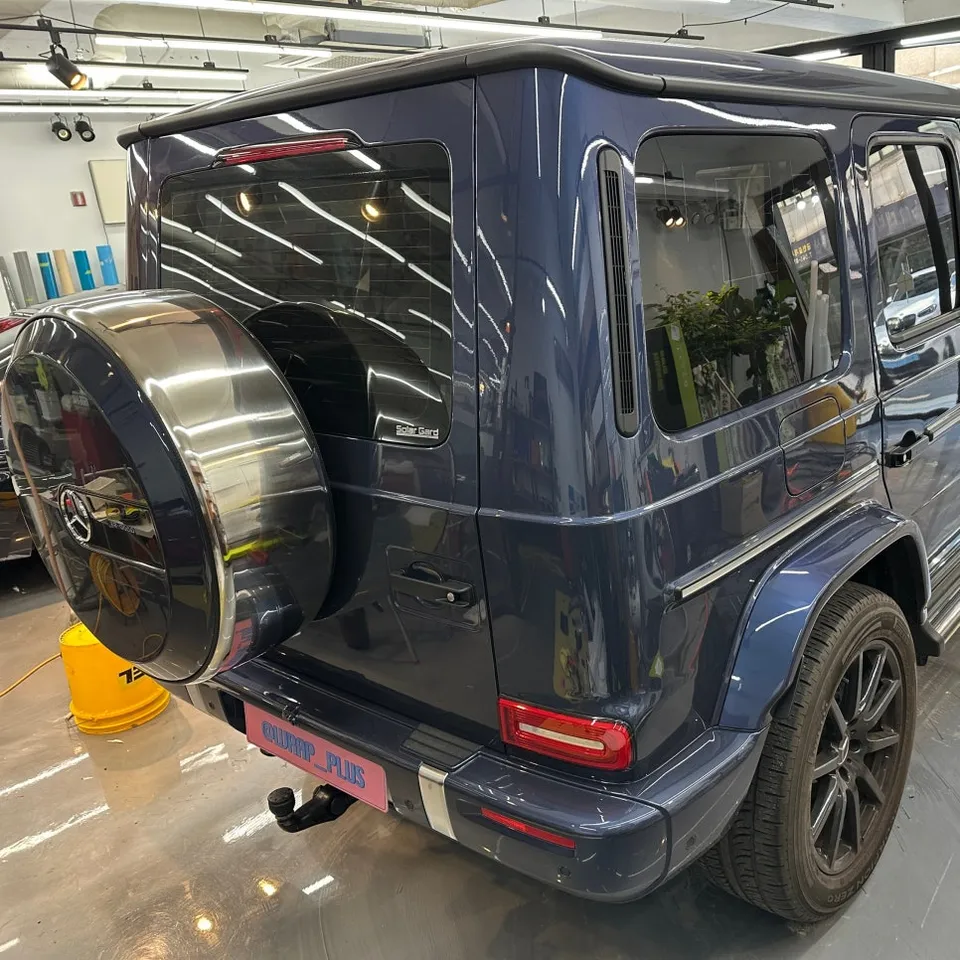 Mercedes-Benz G-Wagon vinyl wrap - Mercedes-Benz G-Wagon Vinyl Wrap Installation Review — Cost photo 4