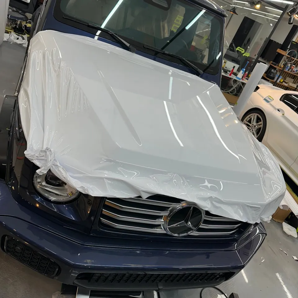 Mercedes-Benz G-Wagonのカーラッピング事例 施工写真 5
