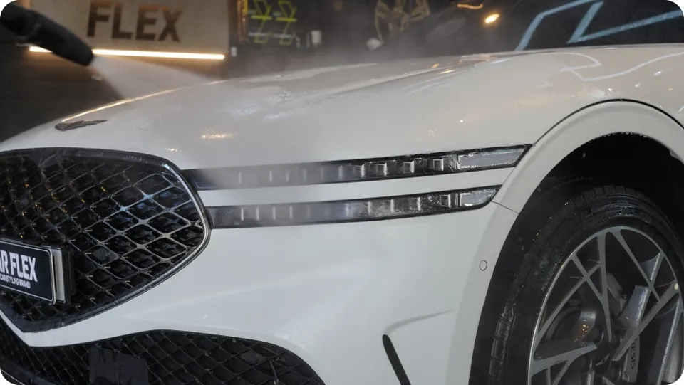 Genesis G90の無光PPF施工事例｜費用目安・仕上がり 施工写真 2-1