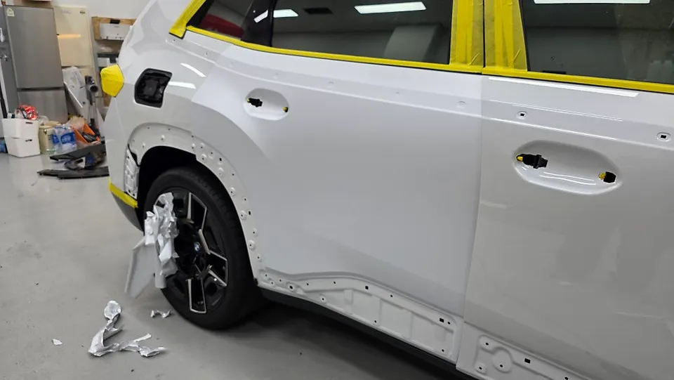 BMW X7のPPF施工事例|費用目安と仕上がり 施工写真 2-2