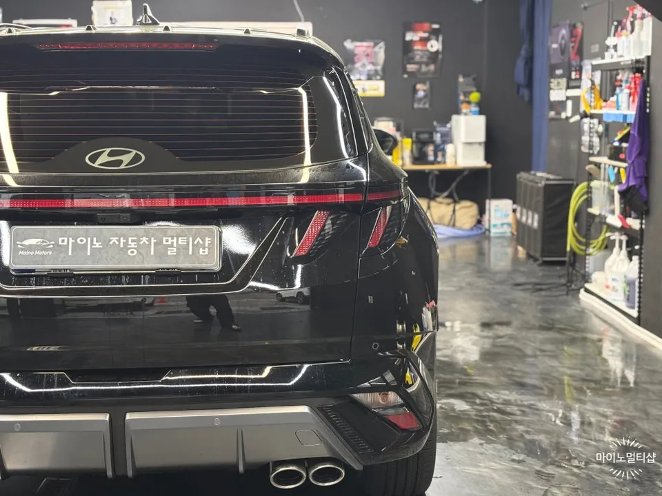 Hyundai Tucsonのカーフィルム施工事例|費用目安・仕上がり 施工写真 3-2