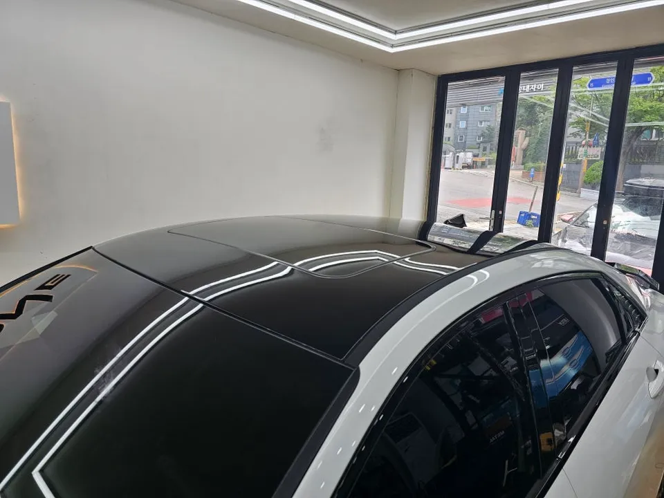 Hyundai Elantra N ppf - Hyundai Elantra N PPF Review: Black Roof Wrap Cost & Results photo 3