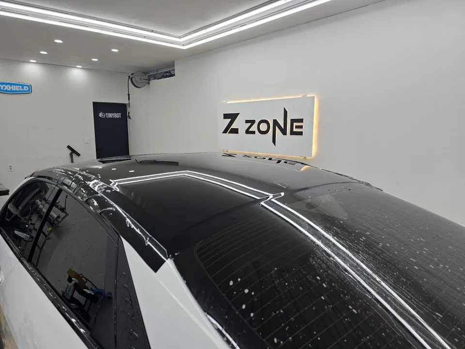Hyundai Elantra NのPPF施工事例 施工写真 4-2