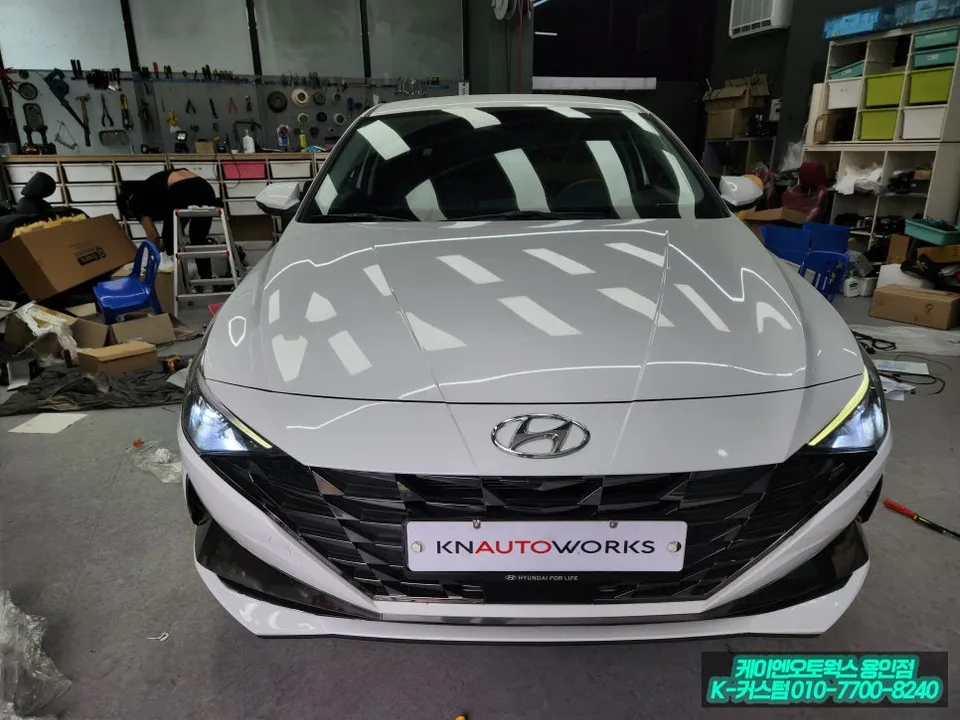 Hyundai Elantra CN7 lighting upgrade - Hyundai Elantra CN7 LED Headlight Upgrade Review photo 5