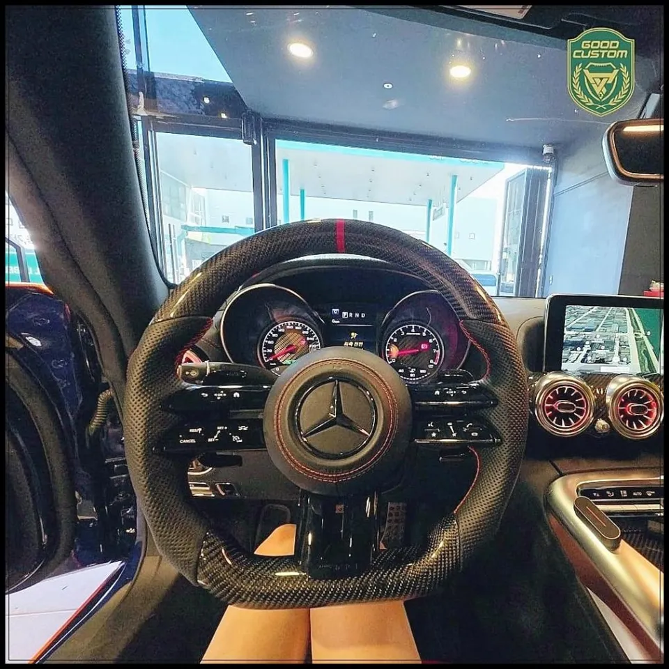 Mercedes-Benz AMG GT steering wheel - Mercedes-Benz AMG GT Steering Wheel Customization Review photo 5
