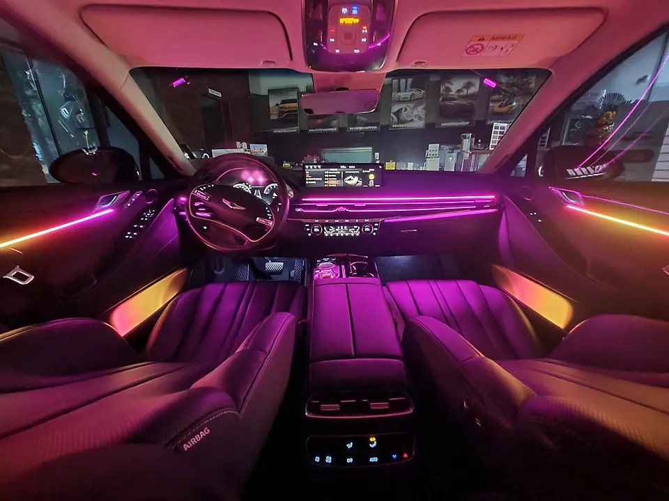 Genesis G80 RG3 ambient lighting - Genesis G80 RG3 Ambient Lighting Upgrade Review photo 4