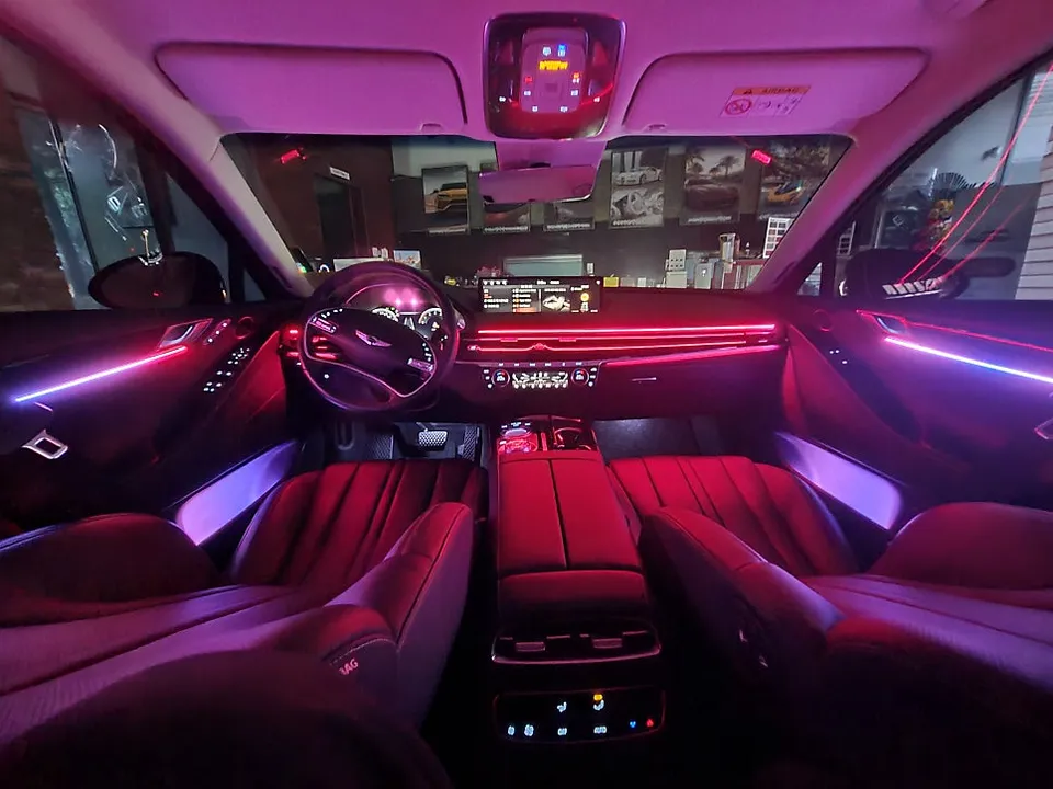 Genesis G80 RG3 ambient lighting - Genesis G80 RG3 Ambient Lighting Upgrade Review photo 5