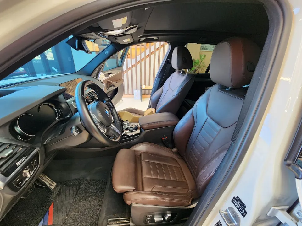 BMW X3 seat ventilation installation result