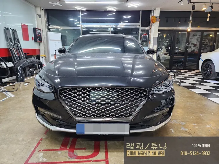 Hyundai Grandeur IGのカーラッピング事例|費用目安・仕上がり 施工写真 1-1