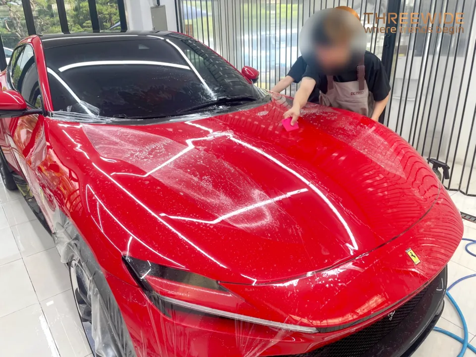 Ferrari Purosangue PPF施工事例|費用目安・仕上がり 施工写真 1-2