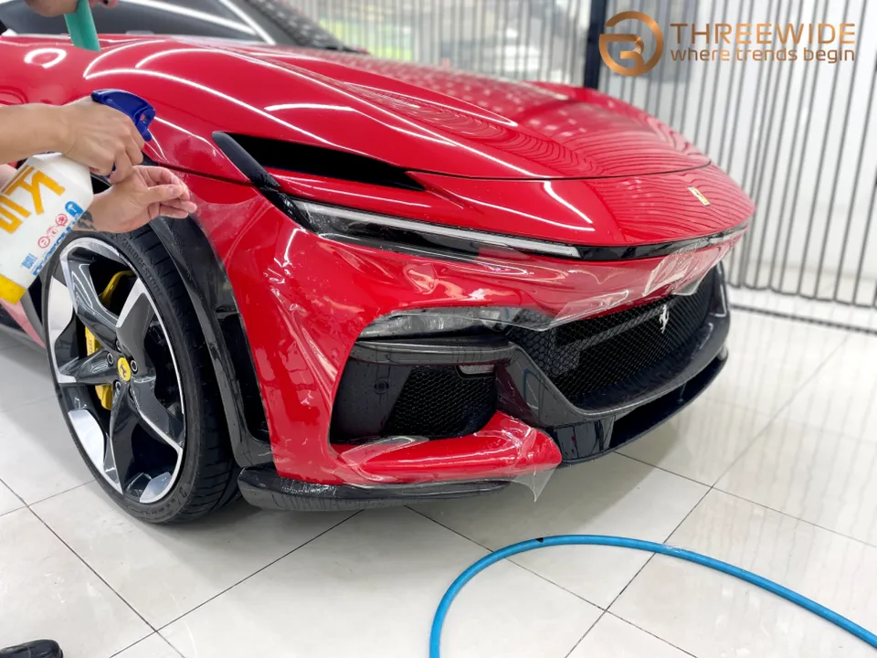 Ferrari Purosangue PPF施工事例|費用目安・仕上がり 施工写真 2-3