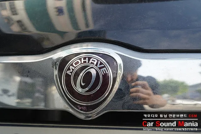 Kia Mohave dash cam installation result