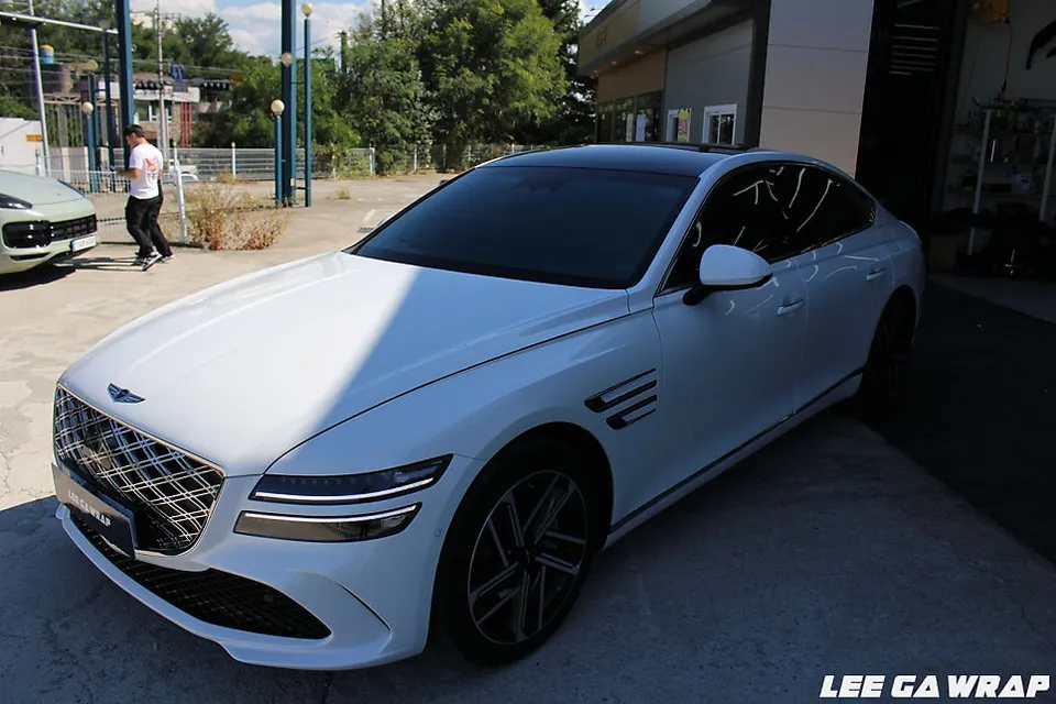 Genesis G80 ppf - Genesis G80 PPF Review: Black Roof Protection photo 5