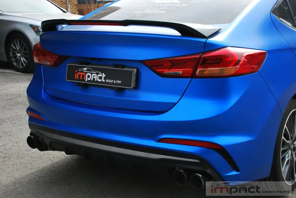 Hyundai Elantra ADのカーラッピング事例 施工写真 6