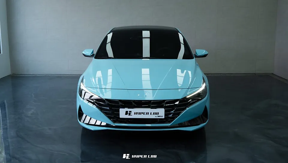 Hyundai Elantra CN7 Vinyl Wrap Review - Unique Color