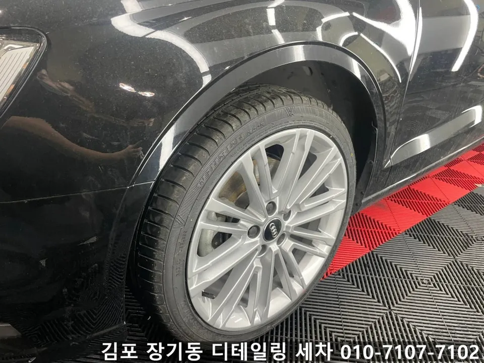 Audi A3のガラスコーティング事例｜韓国での施工と費用目安 施工写真 2-1