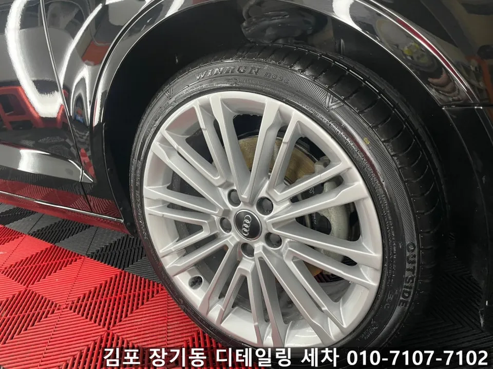 Audi A3のガラスコーティング事例｜韓国での施工と費用目安 施工写真 3-1