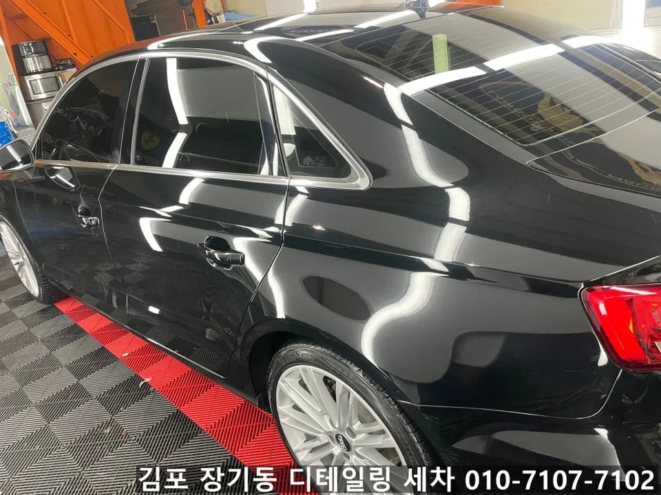 Audi A3のガラスコーティング事例｜韓国での施工と費用目安 施工写真 3-2
