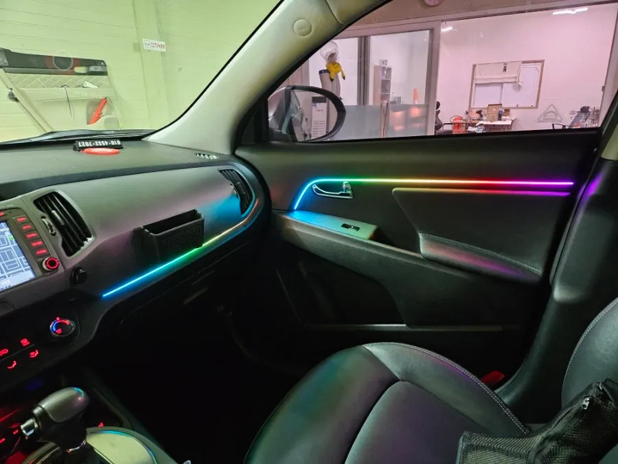 Kia Sportage ambient lighting - Kia Sportage Ambient Lighting Review — Cost & Results photo 3