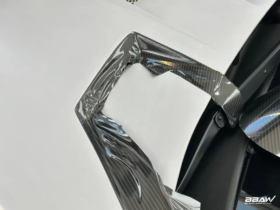 Hyundai Elantra Nのカーラッピング事例|費用目安・仕上がり 施工写真 2-1