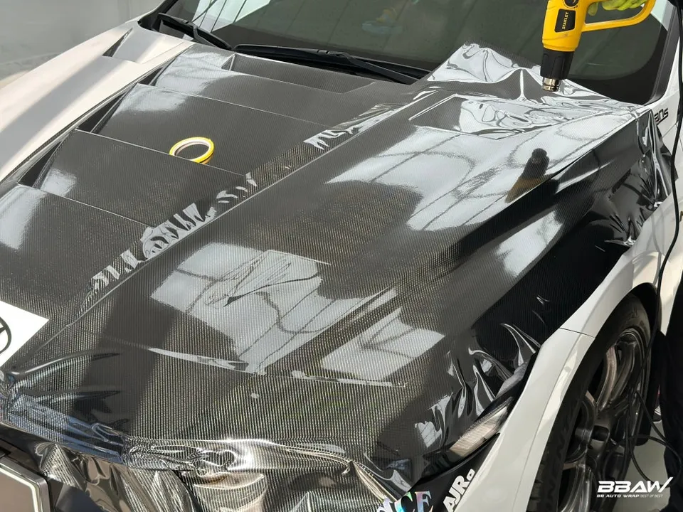 Hyundai Elantra Nのカーラッピング事例|費用目安・仕上がり 施工写真 2-2
