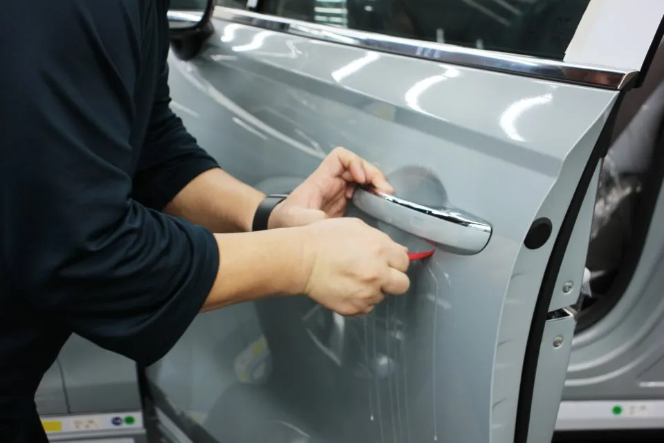 Genesis GV70のPPF施工事例｜費用目安と仕上がり 施工写真 2-1