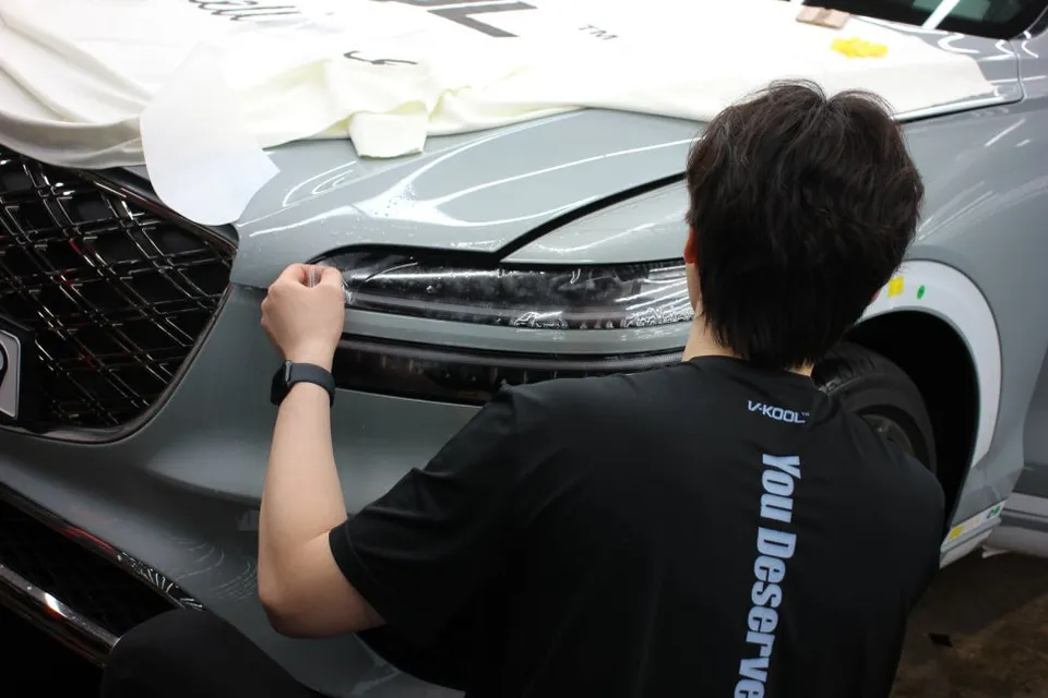 Genesis GV70のPPF施工事例｜費用目安と仕上がり 施工写真 2-2
