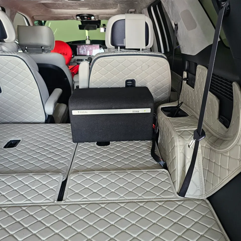 Hyundai Palisadeのカーオーディオ施工事例 施工写真 3-1