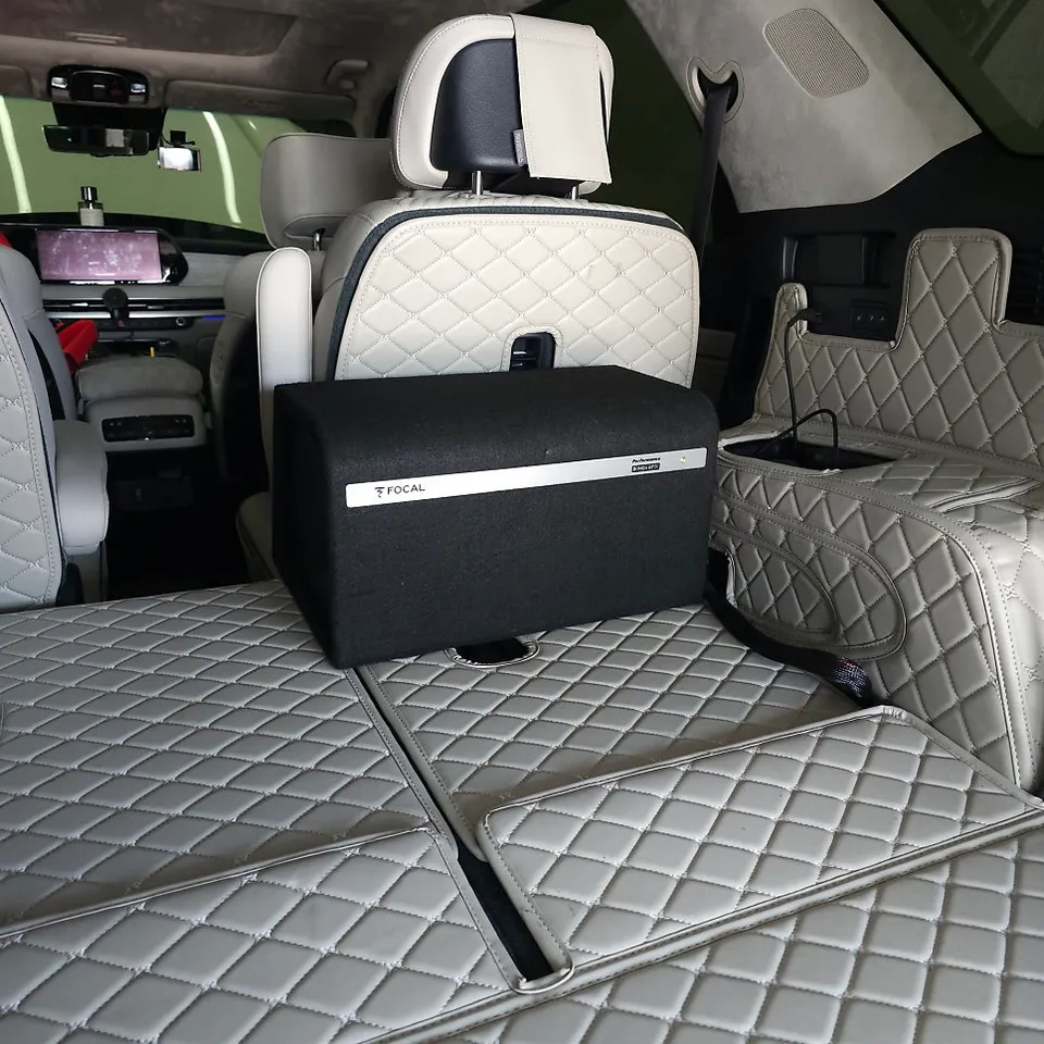 Hyundai Palisadeのカーオーディオ施工事例 施工写真 4-1