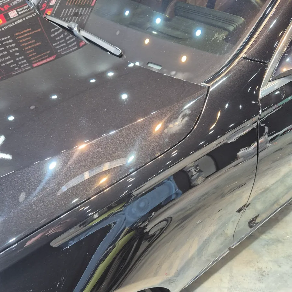 Mercedes-Benz S-Class W223のガラスコーティング事例 施工写真 3