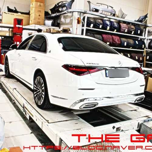 Mercedes-Benz S-Class W223のホイールリペア・塗装事例 施工写真 1-1