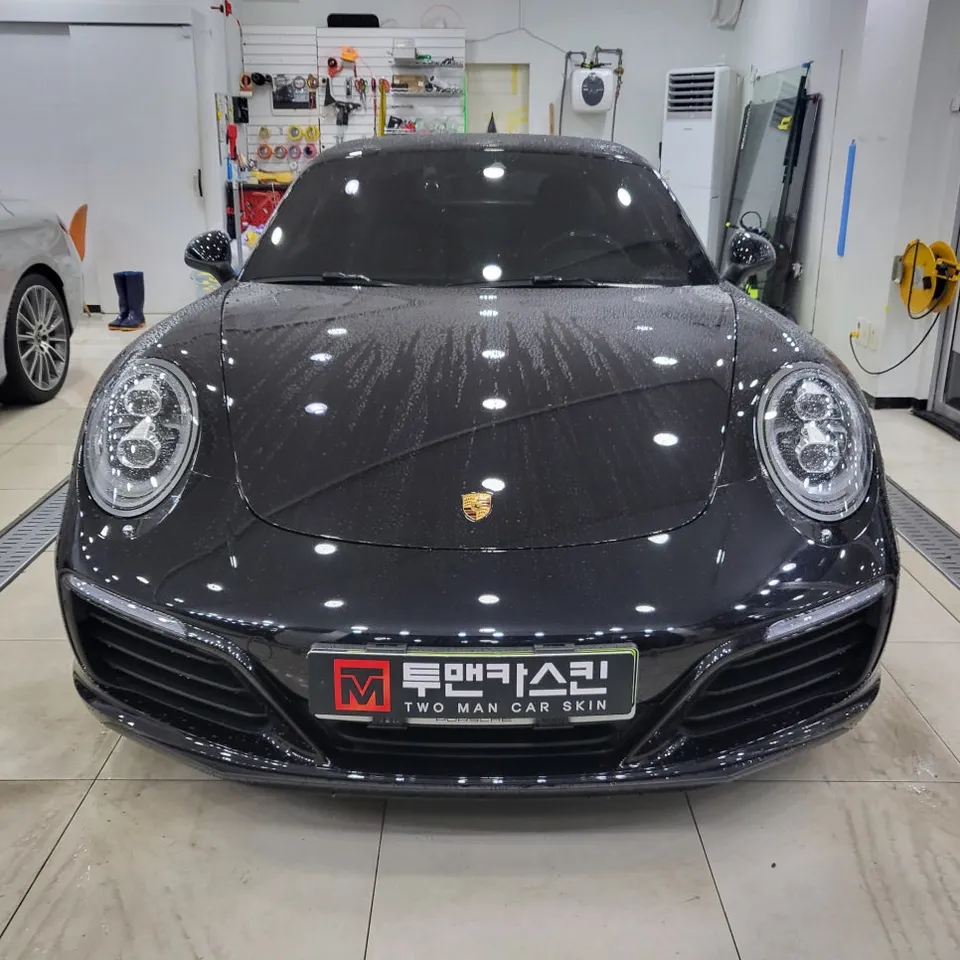 ポルシェ 911 TargaのPPF施工事例｜無光PPFで高級感アップ 施工写真 2-1