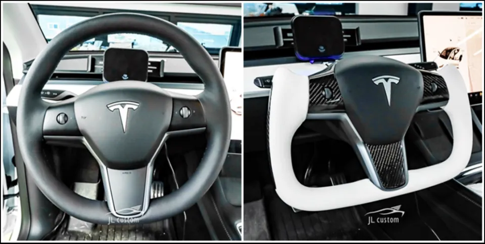 Tesla Model Y Custom Steering Wheel Review — Enhanced Interior photo 1